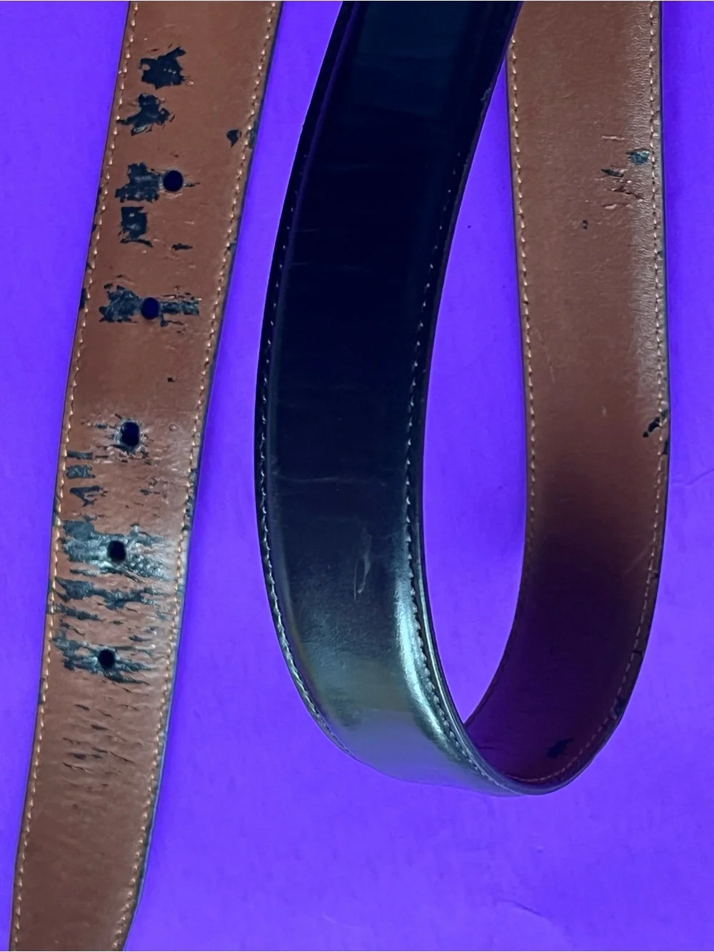 Brooks Brothers Italian Made Leather Belt - AS IS